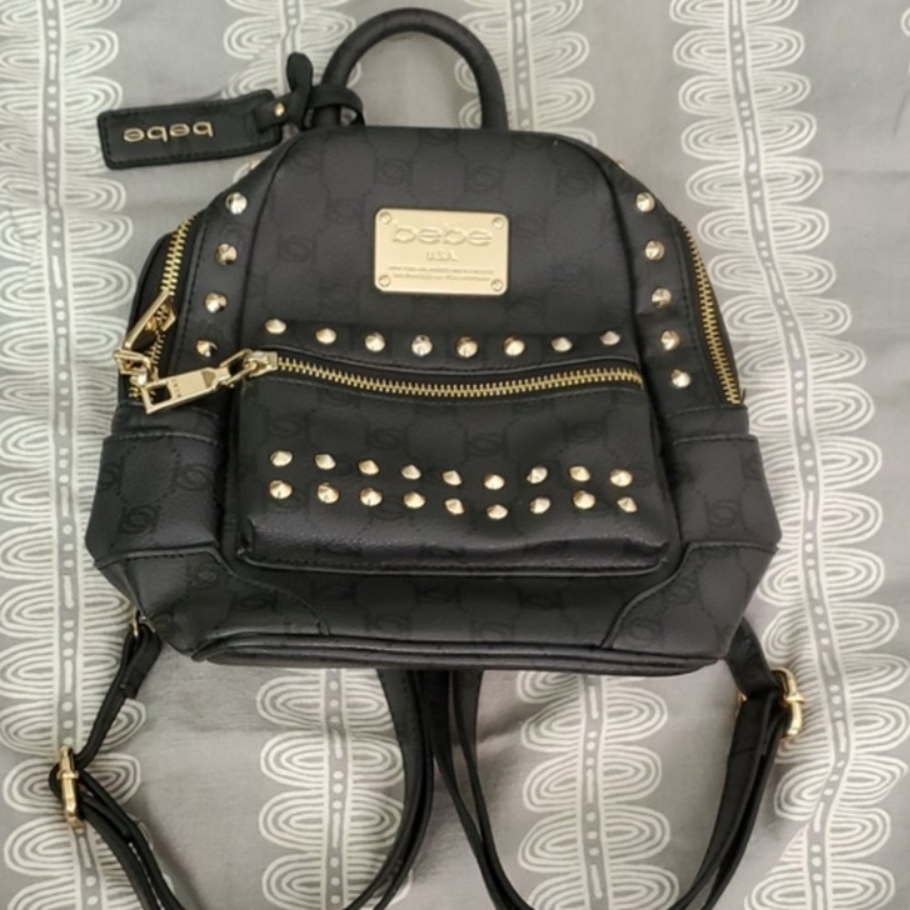 Bebe backpack purse